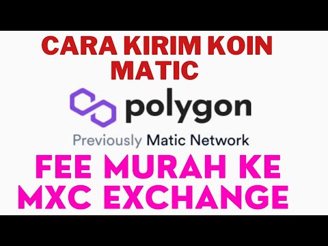 Cara Terbaru Kirim Koin Matic dari  MXC Exchange (FEE MURAH) ke Wallet Metamask (jaringan MATIC)