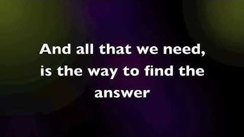 A World Without Danger   Noam Kaniel Lyrics