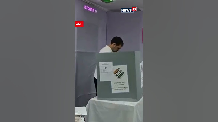 Rahul Gandhi Casts His Vote for Delhi Election 2025 | #delhiassemblyelection2025 | N18S