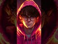 L'A.I MI TRASFORMA IN UN ANIME #shorts