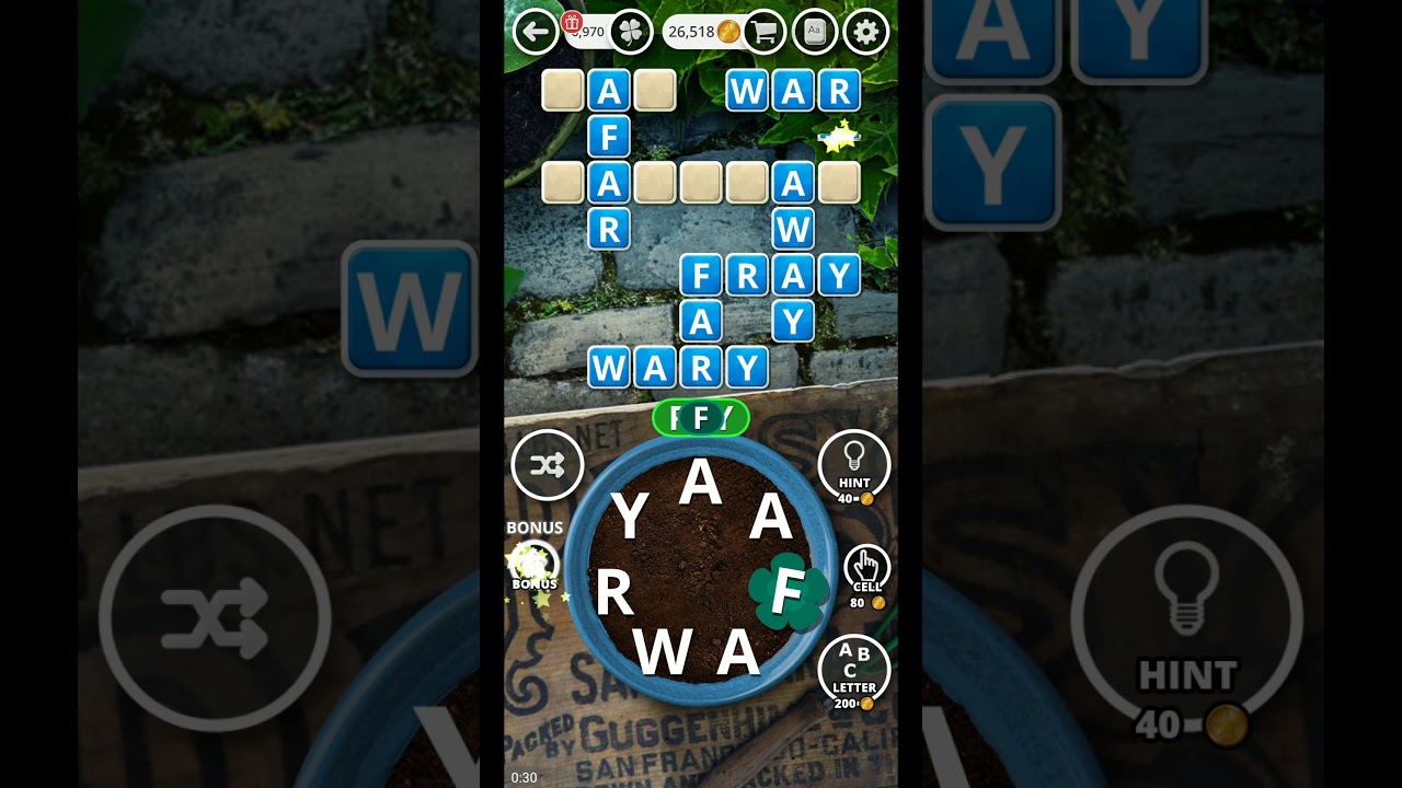 GARDEN OF WORDS WORLD 38 CHAPTER D LEVEL 1 ANSWERS - YouTube