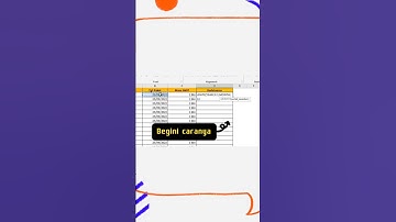 Calculate Date Format #shorts #exceltips #exceltricks #belajarexcelpemula #exceltutorial