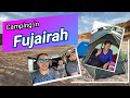 Camping in Fujairah Al Aqah Beach