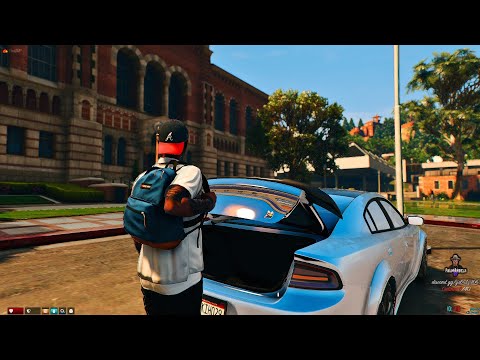 SCHOOL TRAP LIFE In The Hood📆 | Senior Year GTA 5 Roleplay (Funny Moments)