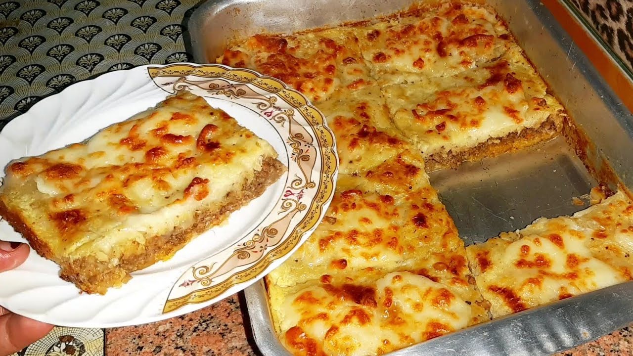 ضاع عمرنا واحنا بنعمله غلط الجلاش باللحمه المفرومه
وصل بخبره سنين 👌