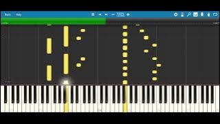 perahu layar javanese folksong piano tutorial