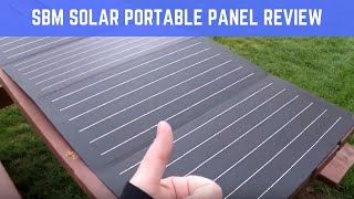 SBM Solar Portable Panel Review