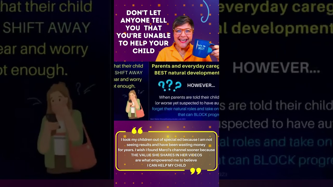 Don't let anyone tell you  that you're unable to help your child