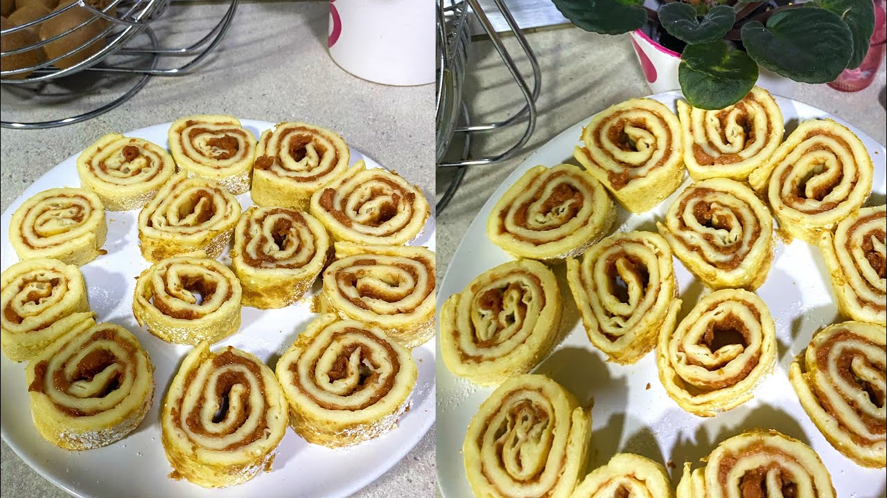 Clatita la tava cu gem de gutui #food #retetesanatoase #adinab #recipe #reteteculinare #foodie