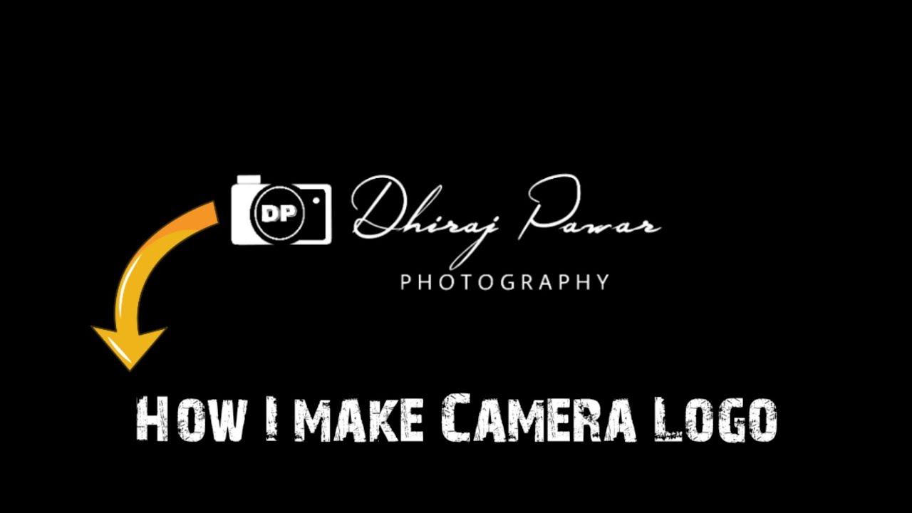 How To Create Your Own Signature Logo Make Photography Logo In Picsart Camera Logo Hd Png Download Youtube