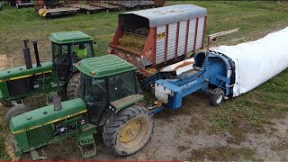 Bagging Corn Silage