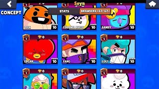 😨RARE ACCOUNT IN BRAWL STARS!!🤨🎁-Complete FREE GIFTS\/Brawl Stars