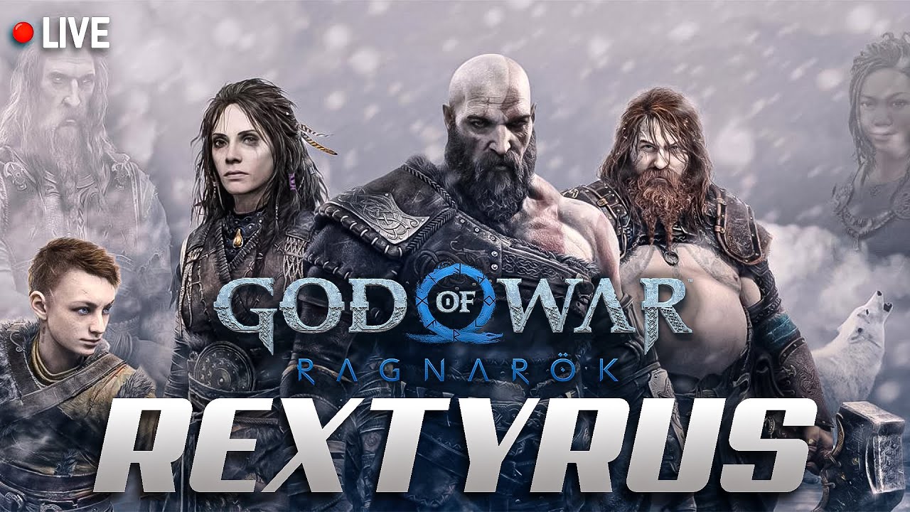 God of War Ragnarok Gameplay Part 8 - RextyruS is Live