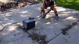 Breaking My friends 15 year old time capsule. Time capsule opening.