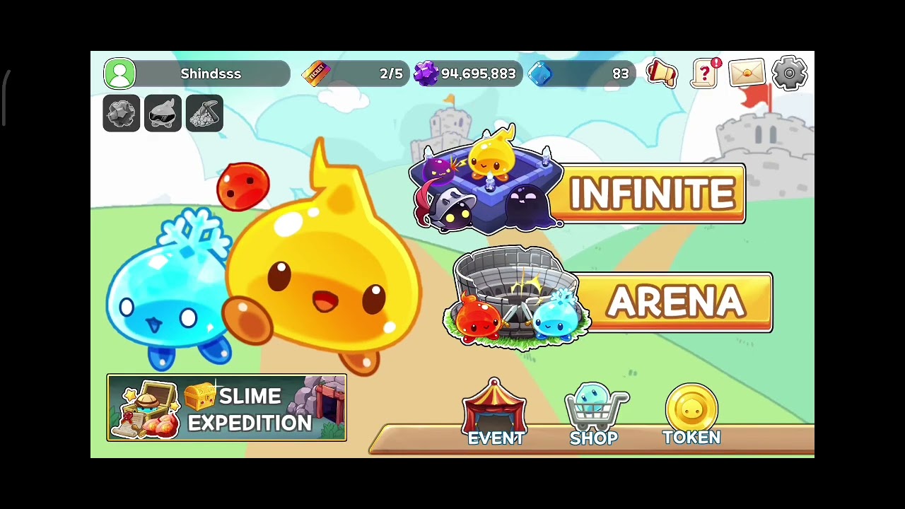 Playing SLIME WORLD • Infinite Mode FULL MINER • 2X SPEED⚡⚡🔥