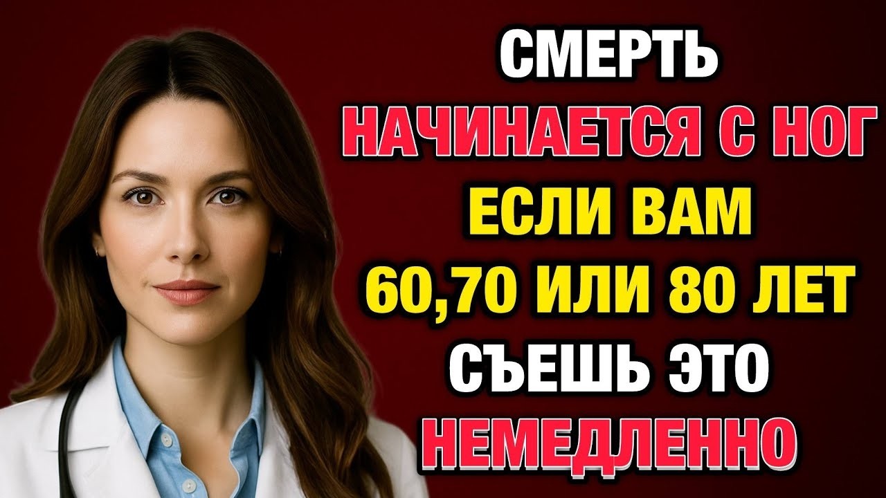 Ешьте это утром  и ваши ноги снова станут сильнымикак в молодости Реальный метод врача