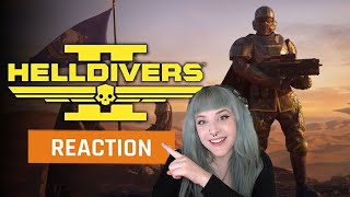 My reaction to the Hell Divers 2 Reveal Trailer | GAMEDAME REACTS