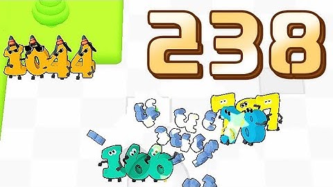 🏁 Numbers.io 3D / Gameplay Walkthrough / Part 238