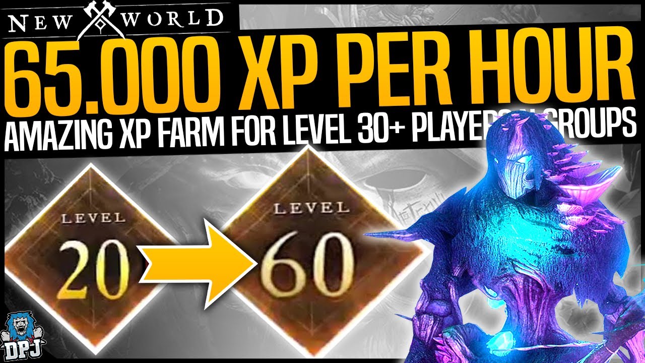New World 65k XP PER HOUR FARM Amazing For Weapons & Character Level