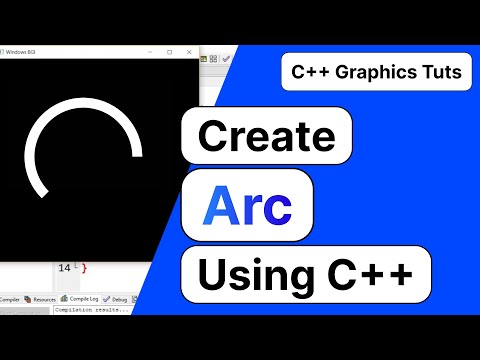 Draw Arc Using C++ | Graphics in C++