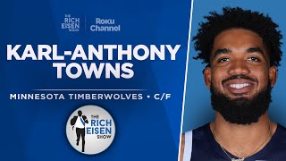KarlAnthony Towns Talks TimberwolvesNuggets, Anthony Edwards & More w/ Rich Eisen | Full Interview