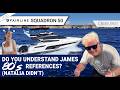 Fairline Squadron 50 Full Tour & Prices - Do you understand James 80's references? (Natalia didn't)