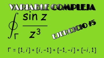 VARIABLE COMPLEJA(EJERCICIO #5)[Integral en un contorno cuadrado][Fórmula integral de Cauchy]