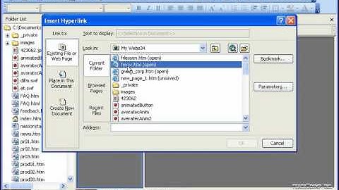 FrontPage Tutorial Setting the Initial Page Microsoft Training Lesson 12.2
