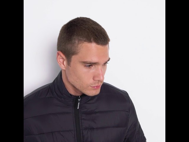 jaqueta puffer burn matelassê packable masculina