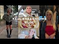 FALL BREAK VLOG: spend the week in SC w/ me, packing, shopping, dinner &amp; more