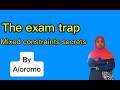 How to solve mixed constraints in linear programming (graphical method)