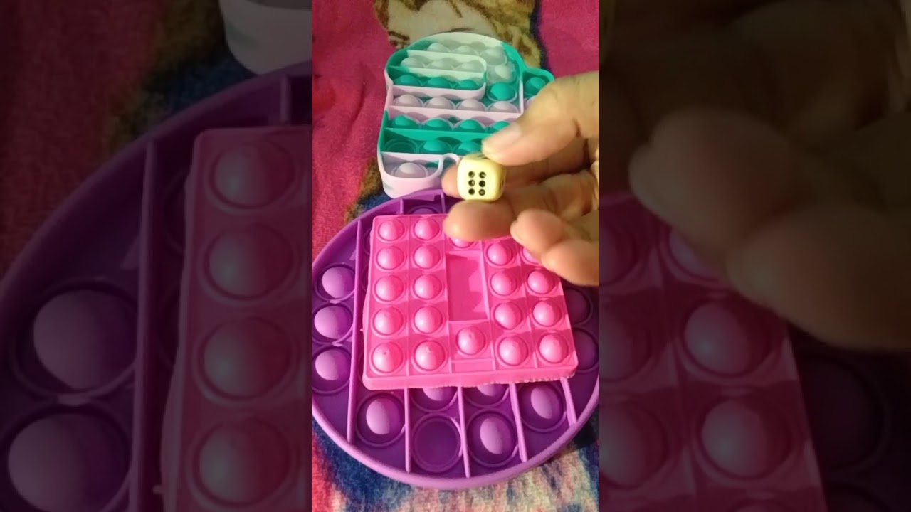Pop It Toys  with Dice (Fidget Toys) 