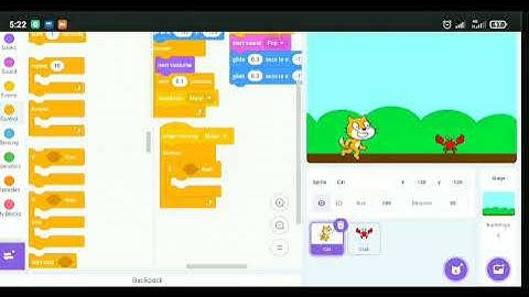 TUTORIAL MEMBUAT ANIMASI JUMPING CAT DI SCRATCH 