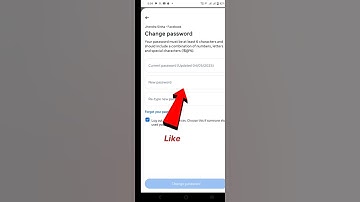 Facebook Ka Password Kaise Change karen|How To Change Facebook Password|password change 🙏🏼 #shorts