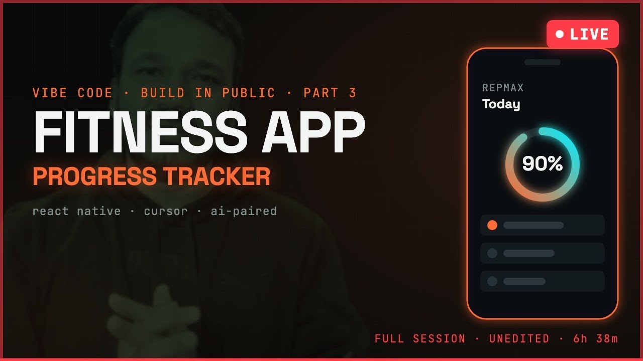 VIBE CODE Part-3: AI-Powered Fitness App (React Native/Cursor ...