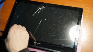 Ноутбук LENOVO 500-15 -  ремонт в Минске, замена экрана с тачскрином