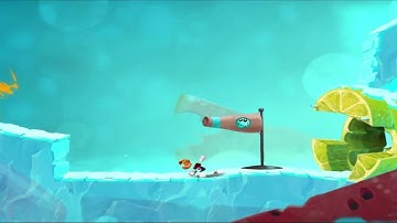 Rayman Fiesta Run Level 1 Walkthrough