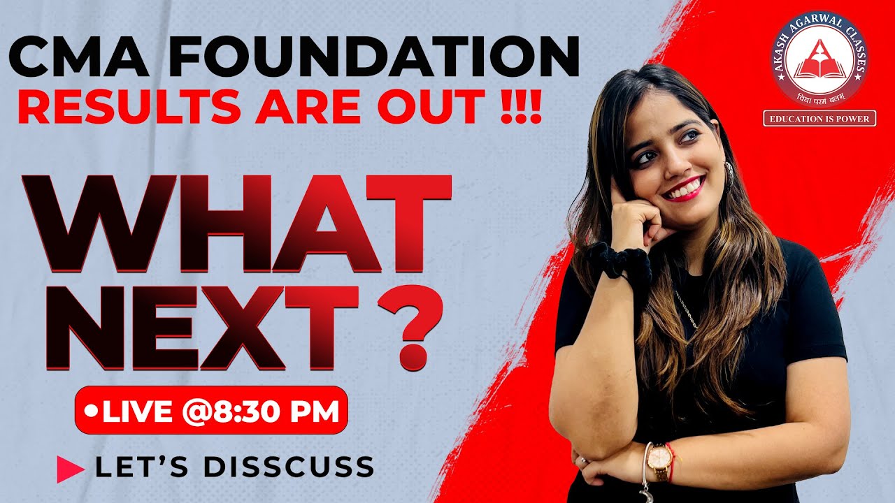 CMA FOUNDATION JAN 23 | RESULTS ARE OUT | WHAT NEXT | LETS DISCUSS ...