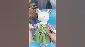 Bé Mèo Bông có bắt nạt bé Chuột Bông không? - Câu chuyện Thú Bông Vải Tiệm Tạp Hoá Nhà May