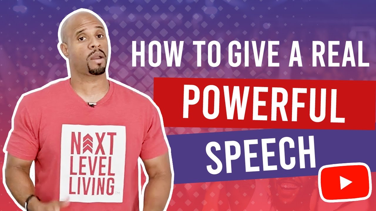 How to become a Motivational Speaker | Give a REAL Powerful Speech