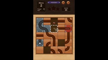 Roll the Ball November Level 55 (Classic - Basic N) - Lösung Solution Walkthrough