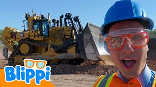 Blippi's Excavator! | Blippi Vehicles | Learning Videos for Kids