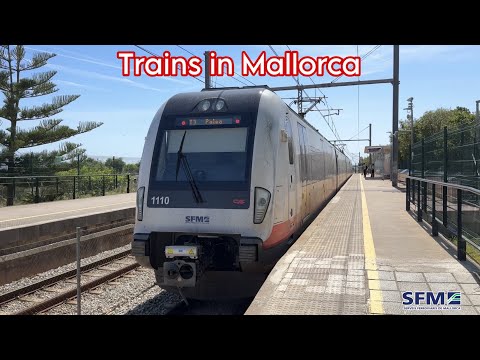 MALLORCA’S FANTASTIC RAILWAY! | Trainspotting on the SFM Network