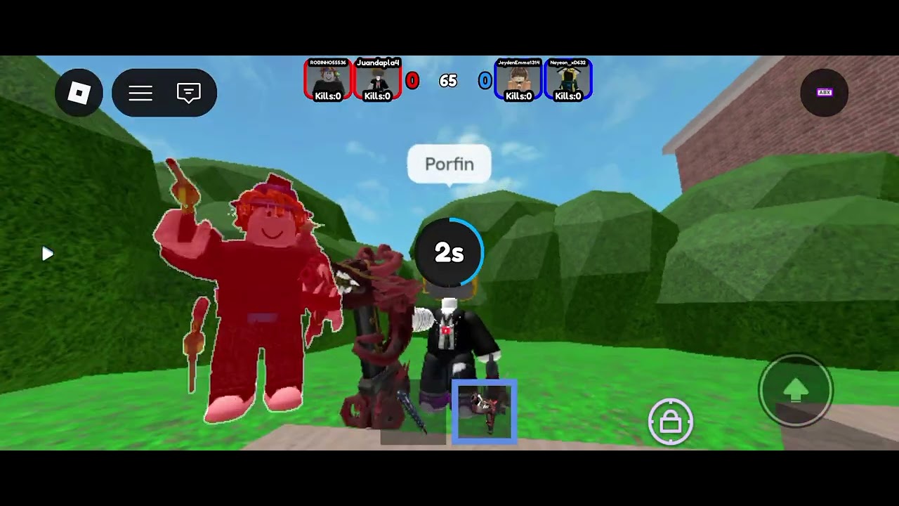 Jugando duelos de mm2 (asesinos vs sheriffs)