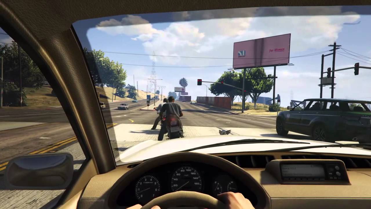 GTA5 ps4 freeway tour