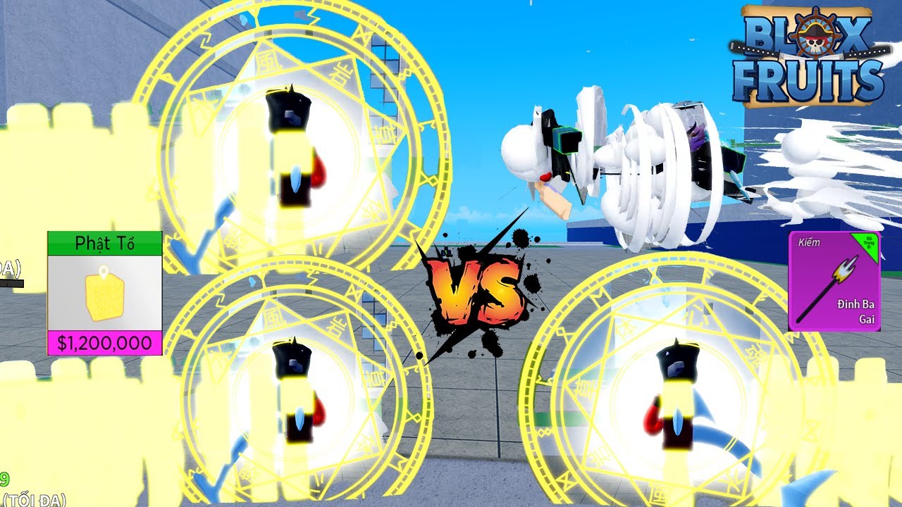 Blox Fruit | Chiêu F Phật Tổ Và Z Spikey Trident Lao Vào Xuyên Lòng Đất ...