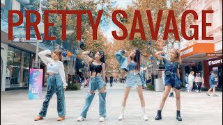[KPOP IN PUBLIC CHALLENGE] BLACKPINK - PRETTY SAVAGE | ONE TAKE DANCE COVER | The MOVEs | PERTH