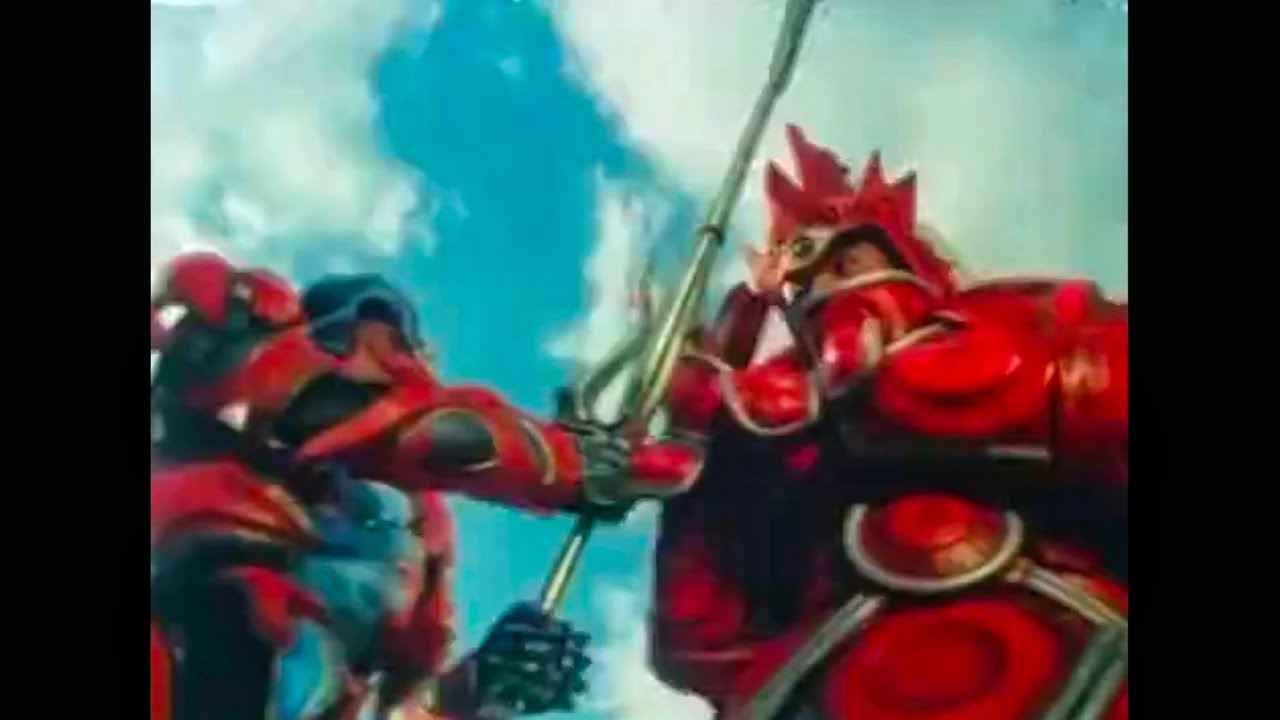 Dairanger: Master Kaku vs Shadam