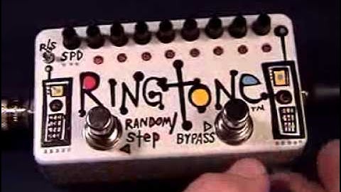 Z.VEX Ringtonett Hand Painted Guitar Pedal