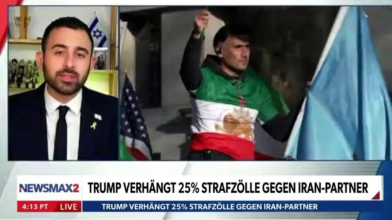 Das iranische Regime hat richtig Angst – Eylon Levy bei Newsmax